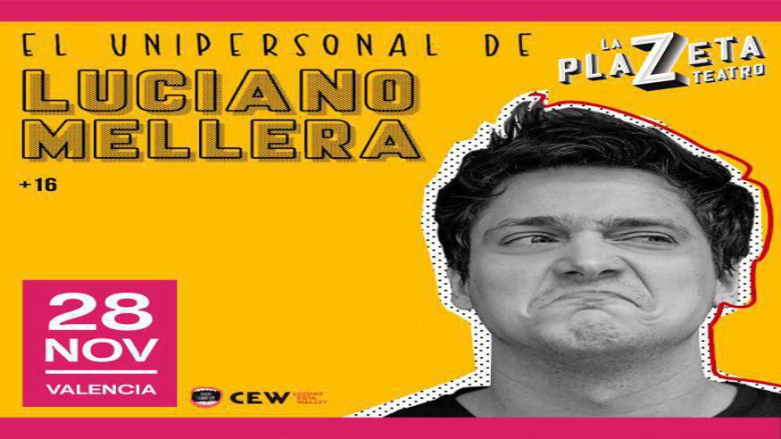 Luciano Mellera. El unipersonal de Luciano Mellera Imagen de portada