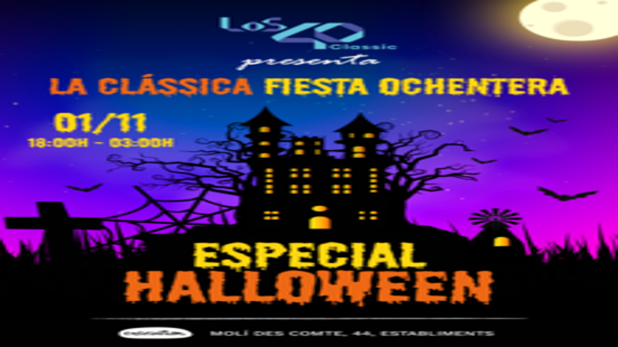 Clásica Fiesta Ochentera "Especial Halloween" Imagen de portada