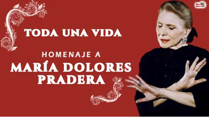  Toda una vida  - Homenaje a María Dolores Pradera Imagen de portada