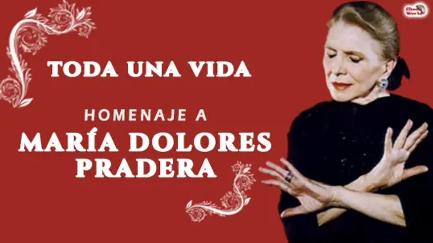  Toda una vida  Homenaje a María Dolores Pradera Imagen de portada