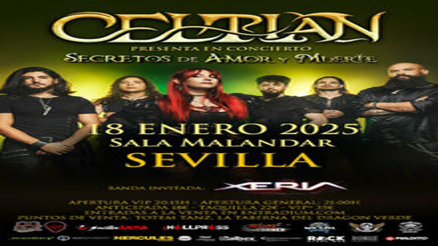 CELTIAN + XERIA en Sevilla Imagen de portada