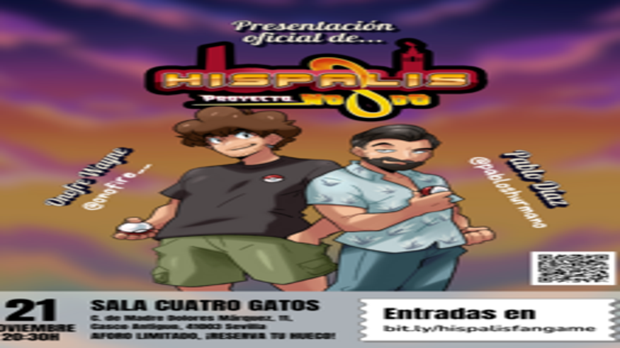 Presentación del videojuego: "Hispalis: Proyecto NODO"  Imagen de portada