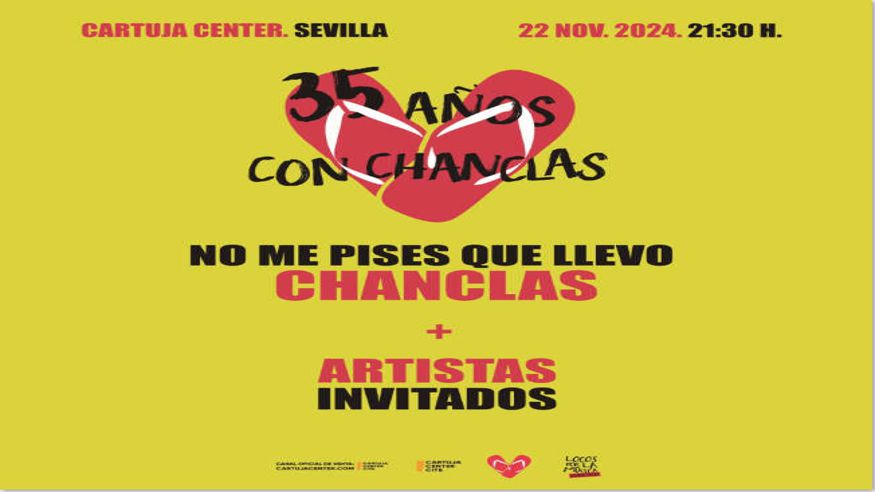 NO ME PISES QUE LLEVO CHANCLAS - 35 AÑOS CON CHANCLAS Imagen de portada