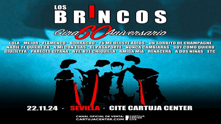 LOS BRINCOS - GIRA 60 ANIVERSARIO Imagen de portada