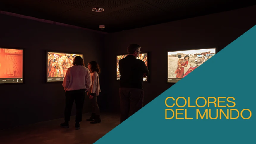  PACK: visita comentada y menú temático "Colores del mundo" Visita a la exposición + Menú degustació Imagen de portada