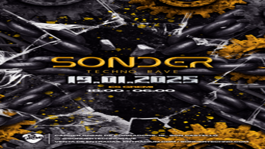 SONDER TECHNO RAVE @ Es Gremi Imagen de portada