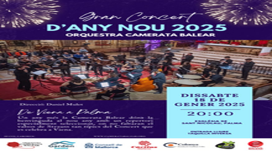 GRAN CONCERT D'ANY NOU DE LA CAMERATA BALEAR Imagen de portada