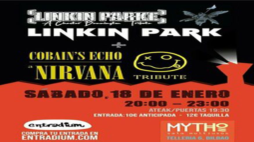 Linkin Parke & Cobain’s Echo (Tributos a Linkin Park y Nirvana) Imagen de portada