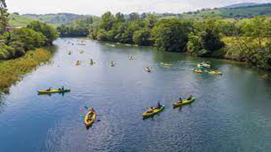 Deportes agua - Kayak - Deportes aire libre -  Descenso del río Nalón en canoa - CALDAS (LAS)
