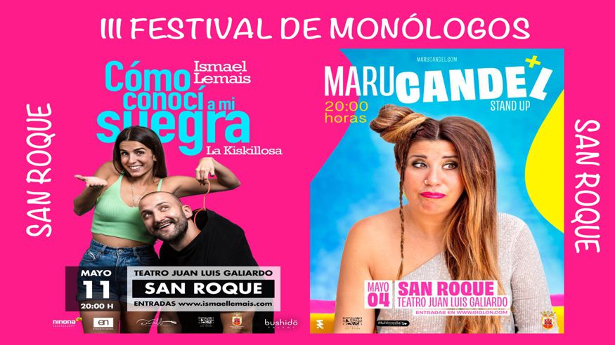 Teatro - Humor - Noche / Espectáculos -  Maru Candel - III FESTIVAL DE MONÓLOGOS SAN ROQUE - CADIZ