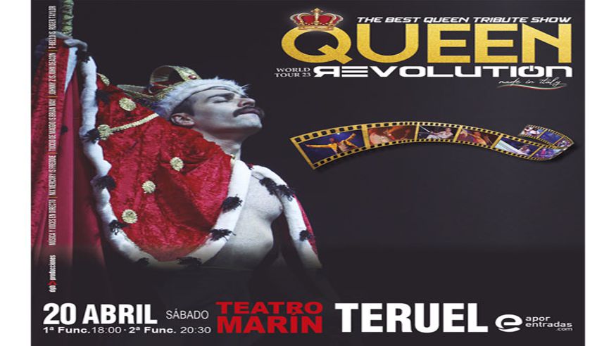 Música / Conciertos - Noche / Espectáculos - Pop, rock e indie -  Queen Revolution - TERUEL