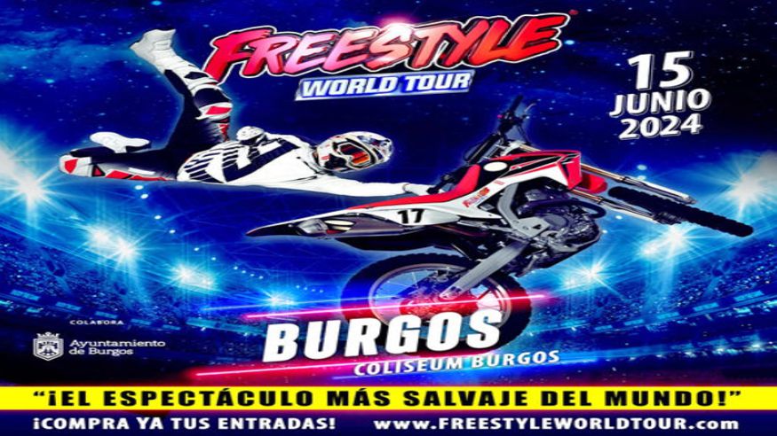Motocross - Motos trial - Coches / Motos / Modelismo -  FREESTYLE World Tour, Burgos - BURGOS