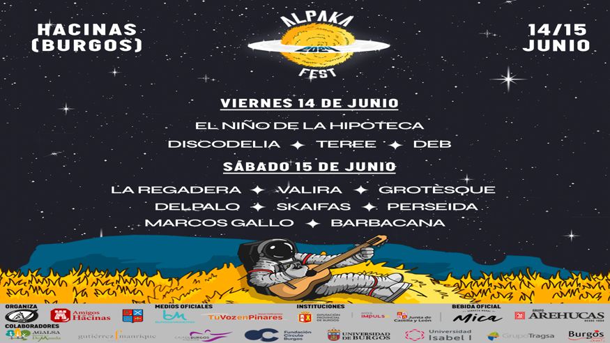 Cultura / Arte - Ruta cultural - Música / Conciertos -  ALPAKA FEST 2024 - HACINAS