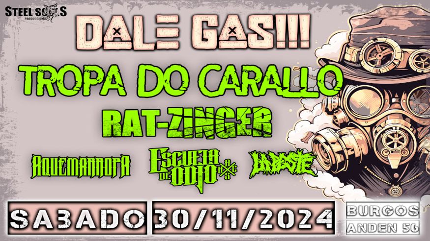 Música / Conciertos - Música / Baile / Noche - Pop, rock e indie -  Festival Dale Gas! - BURGOS