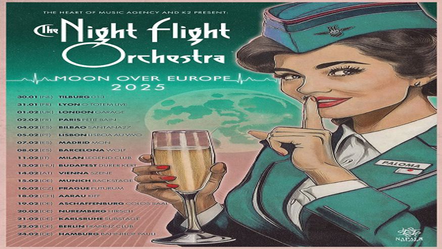 Música / Conciertos - Jazz, soul y blues - Música / Baile / Noche -  THE NIGHT FLIGHT ORCHESTRA + tbc  - BILBAO