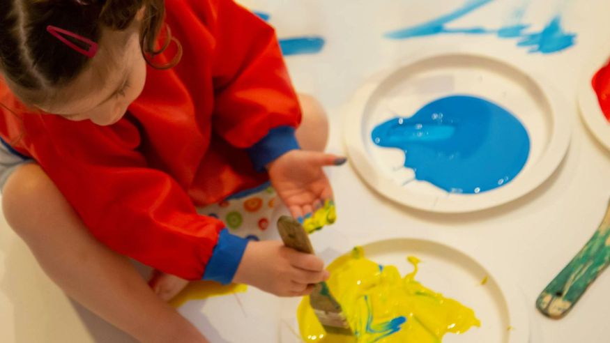 Talleres - Infantil / Niños - Manualidades -  Baby Art (12 - 24 meses) en español.  - BILBAO