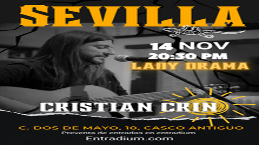 Música / Conciertos - Pop, rock e indie -  Cristian Crin - SEVILLA