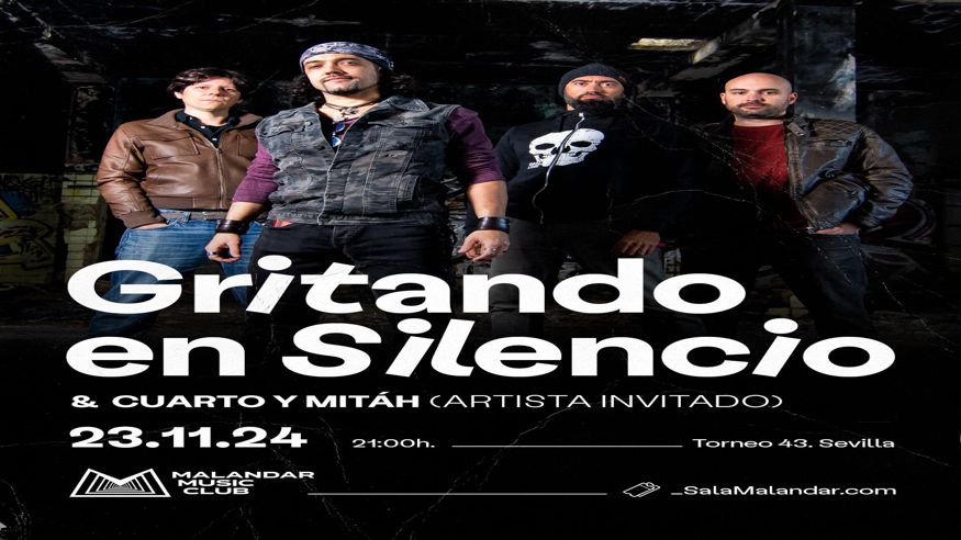 Música / Conciertos - Pop, rock e indie -  Gritando en Silencio - SEVILLA