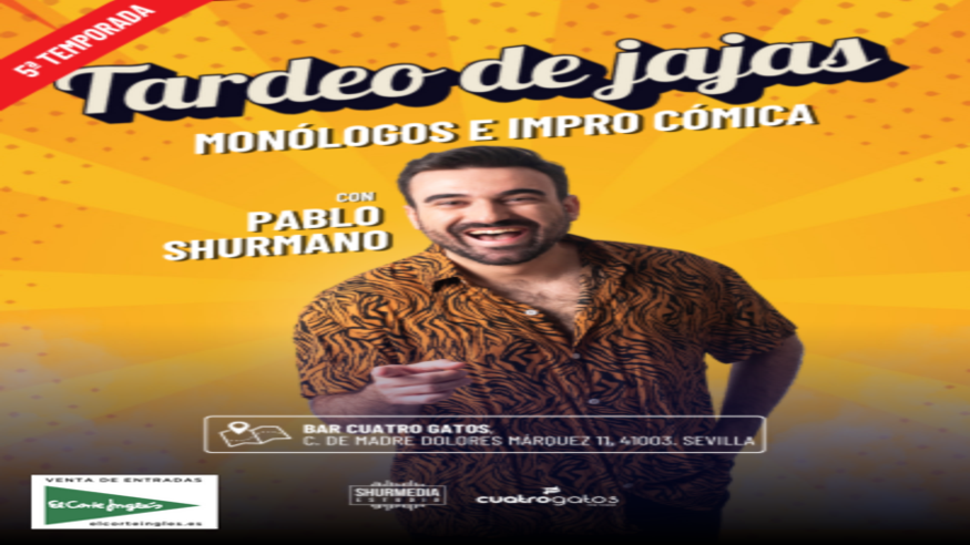 Teatro - Humor - Monólogos -  Tardeo de jajas - Monólogos e impro cómica - SEVILLA