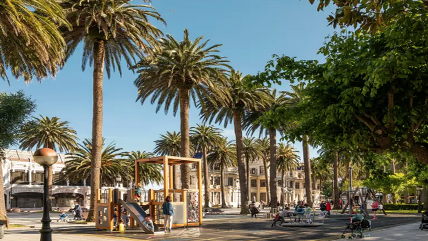 Parques - Infantil / Niños - Ruta cultural -  Jardines de Méndez Núñez - CORUÑA